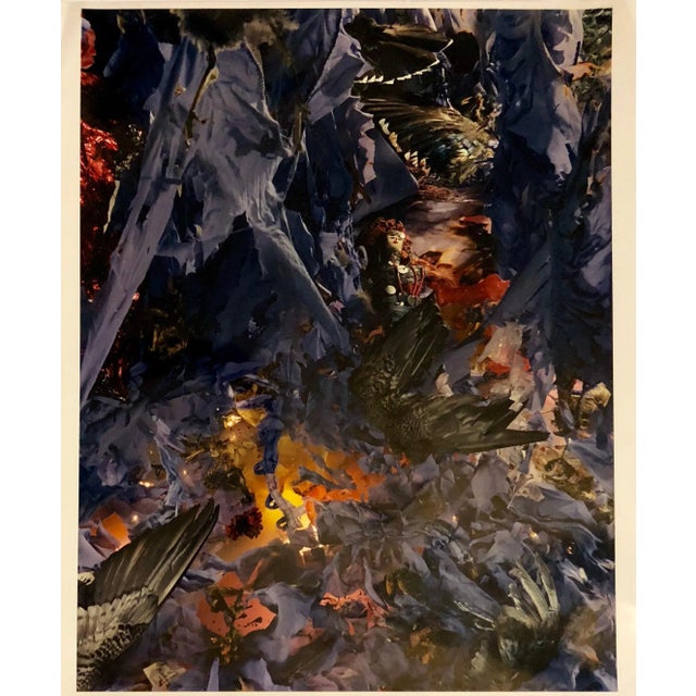 Jane Calvin, Relics 2 Elaborately Constructed Vintage Color Photograph Surrealist Image, 1984 For Sale In Miami - Image 6 of 6