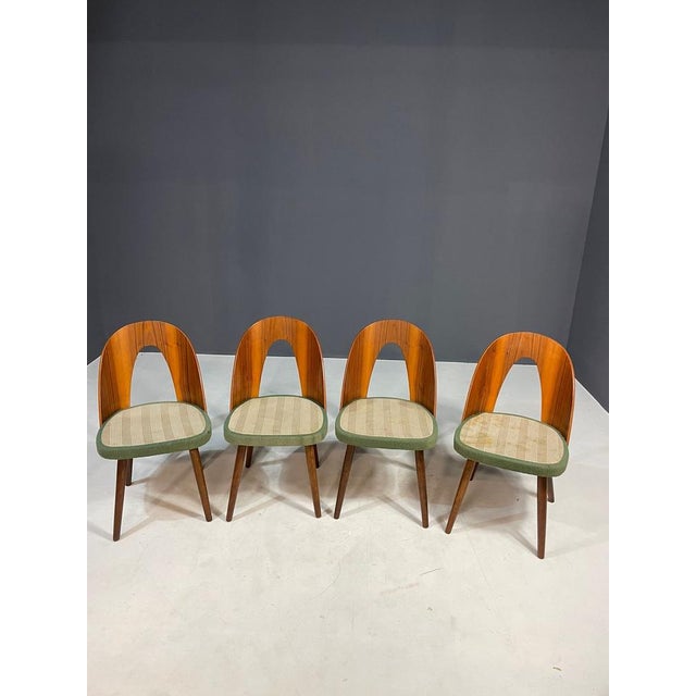 Vintage Dining Chairs by Antonín Šuman for Tatra, 1960s, Set of 4 For Sale - Image 10 of 11