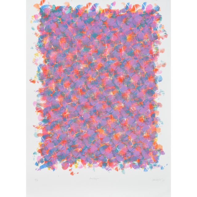 Peter Reichenberger, Actions (Fingerprints), #37/50, 1982, Screenprint and Vellum For Sale - Image 15 of 15