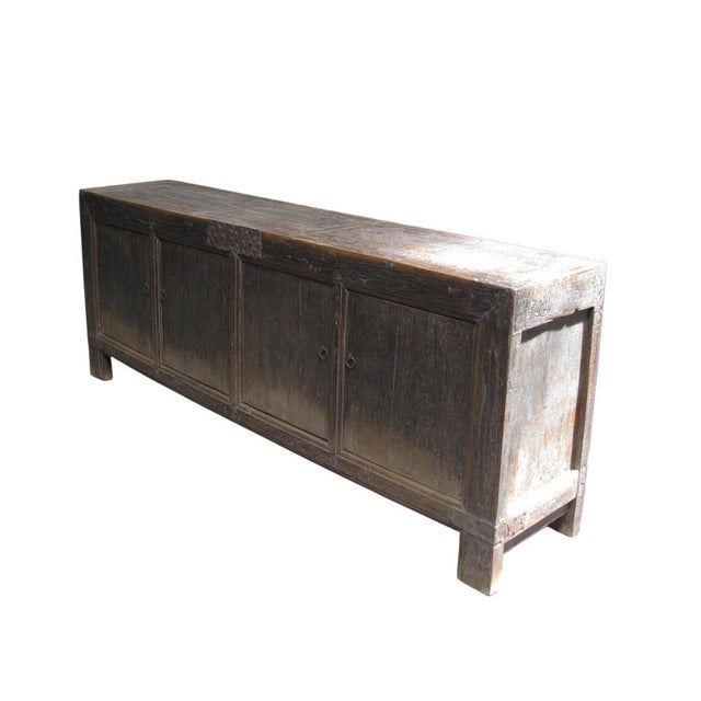 1910s Antique Black Sideboard Cabinet 29 For Sale - Image 5 of 13