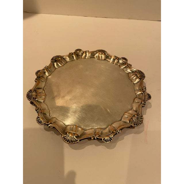 English Sheffield Silver Plated Barware/Serving Tray For Sale - Image 10 of 10