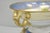Early 20th Century Nippon Hand Painted Porcelain Blue Centerpiece Compote Bowl W/ Cottage & Geese For Sale - Image 15 of 18