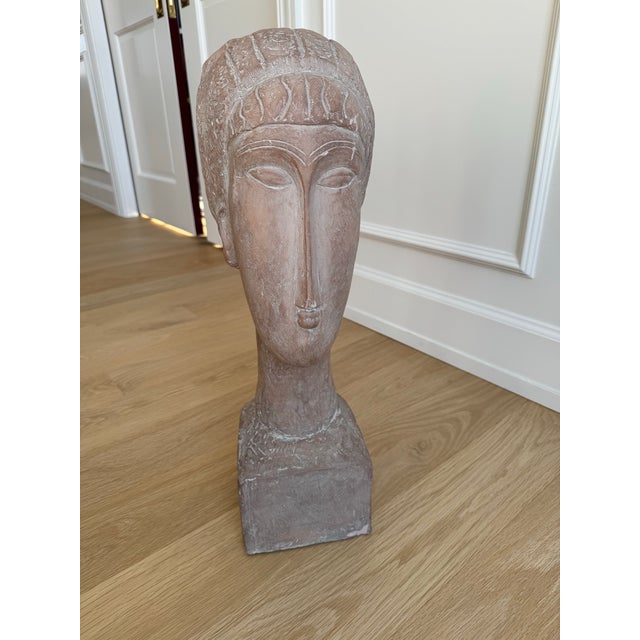 Vintage Tête de Femme sculptural bust produced by Austin Productions, dated 1961 and clearly incised on the base. The work...