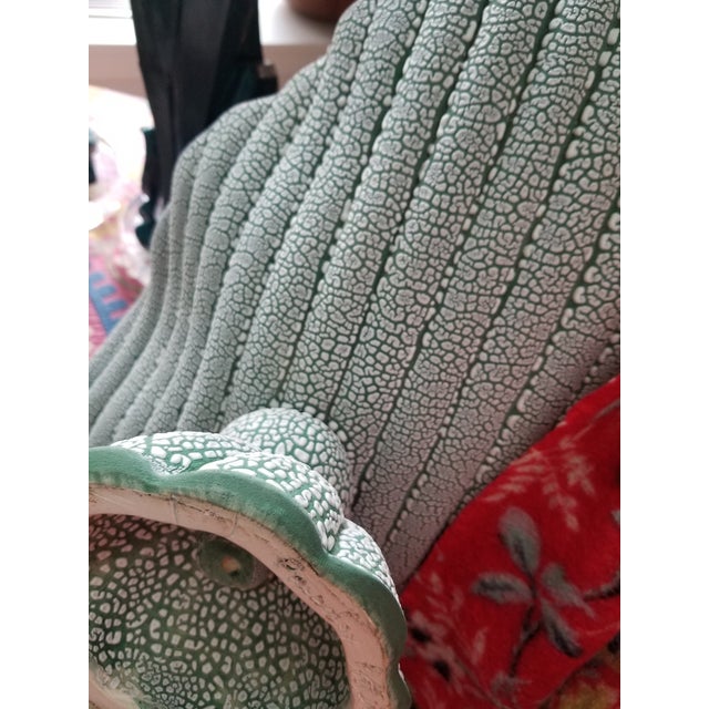 Ceramic Stylized Watermelon Bowl, Signed For Sale - Image 7 of 8