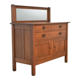 Example of Stickley Brothers Credenzas and Sideboards