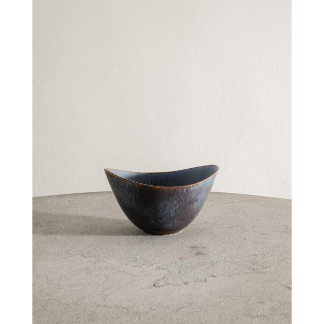 Large Mid-Century Swedish Axk Ceramic Bowl by Gunnar Nylund for Rörstrand, 1950s For Sale - Image 6 of 6