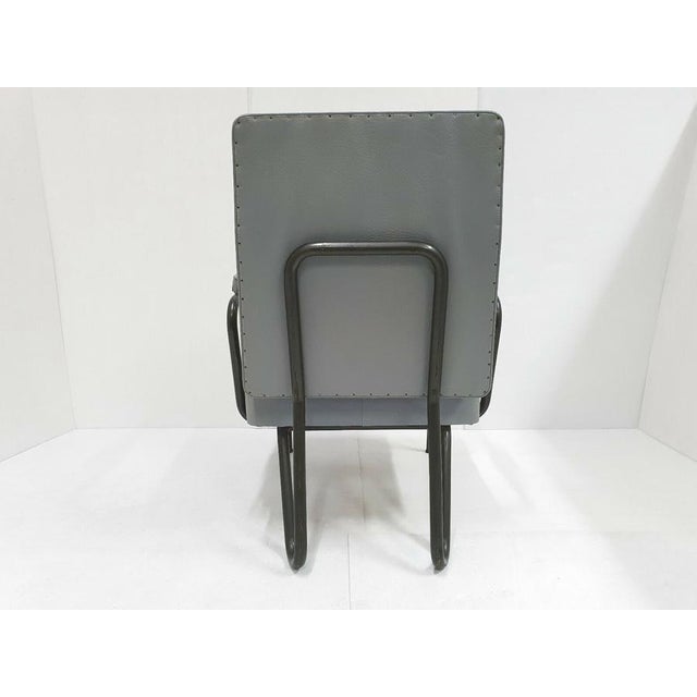 Vintage Armchair by Jacques Hitier for Tubauto, 1950s For Sale - Image 6 of 13