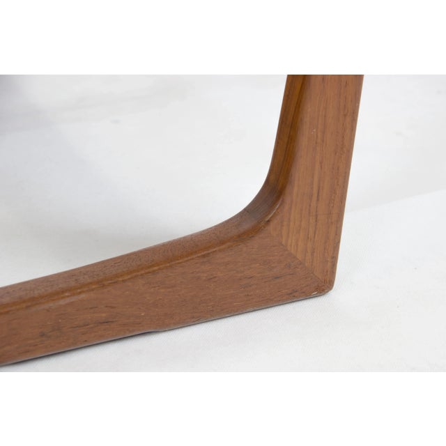 Purple Set of Model 522 Teak Easy Chairs by Hans Olsen for Brdr. Juul Kristensen, 1950s For Sale - Image 8 of 11