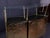 Wood Italian Dry Bar in Black Murano Glass and Brass from Justfurnituress SRL For Sale - Image 7 of 10