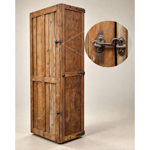Antique Chappell Industrial Printer's Cabinet – Circa 1900–1930 For Sale - Image 4 of 12