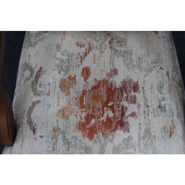 Ethan Allen Ethan Allen Cherry Lolling Chairs- Pair For Sale - Image 4 of 17