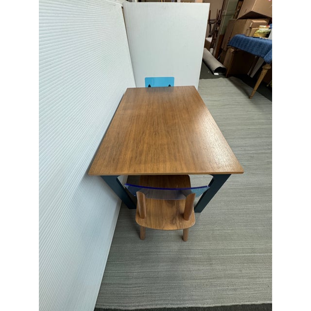 Blue Nico & Yeye Children's Craft Table + Chairs, Set For Sale - Image 8 of 12