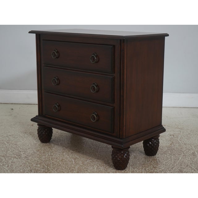 Age: Approx: 20 Years Old Details: Dovetailed Drawer Construction High Quality Construction Dark Finish Tops Traditional...