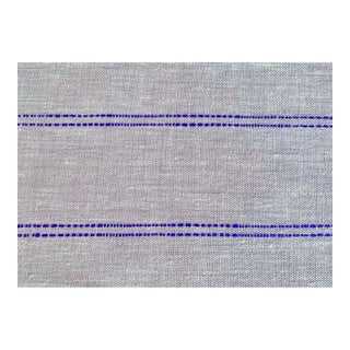 Plum Textiles Powell Powder Blue Linen For Sale