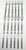 1960s Oneida Northland "Anticipation" Stainless Steel & Teak Composite Flatware, Set of 49 Pieces For Sale In Miami - Image 6 of 13