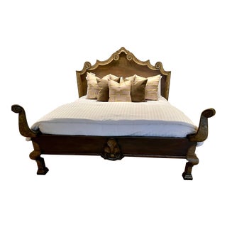 Regency Style Gregorius Pineo King Bed Frame For Sale