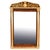 Antique 19th Century French Gilt Burr Walnut Parcel Mirror For Sale - Image 9 of 9