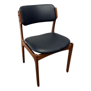 Danish Modern Teak Erik Buch Model 49 Dining Chair, Circa 1960s For Sale