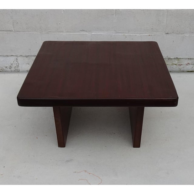 1970s Minimalist Bamboo Side Table in the style of Axel Vervoordt, 1970s For Sale - Image 5 of 18