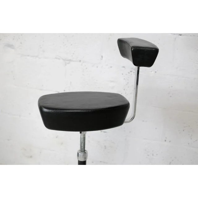 Leather and Steel Swivel Stools by George Nelson for Vitra, 2001, Set of 2 For Sale - Image 17 of 18