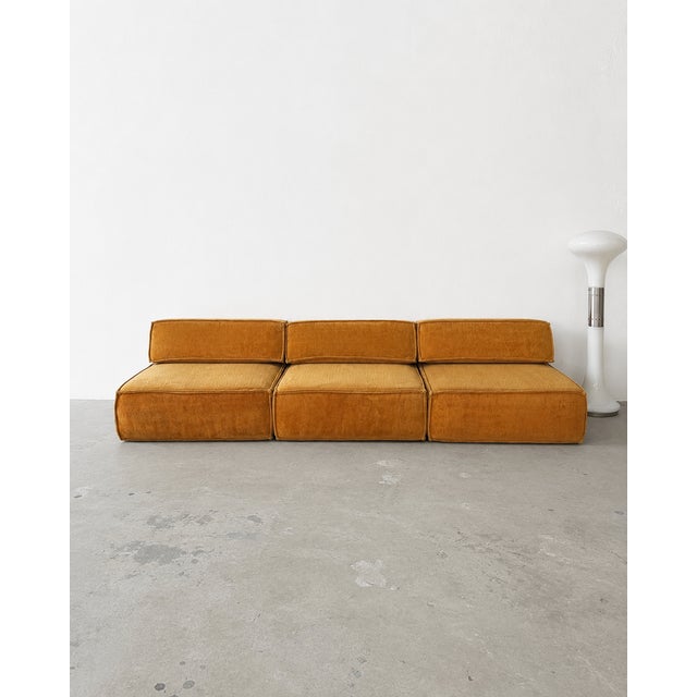 Trio 3-Seater Sofa by Cor for Form AG, 1970s, Set of 6 For Sale - Image 17 of 17