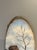 Farmhouse Vintage 1982 Signed Oil Landscape on Natural Wood For Sale - Image 3 of 15