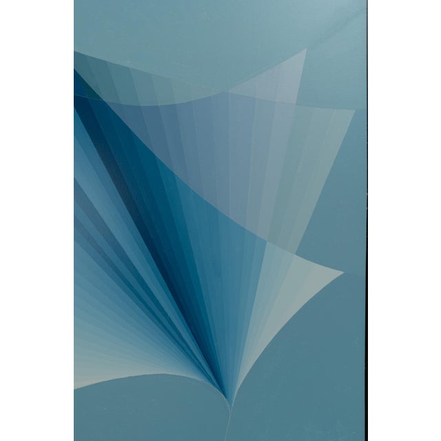 20th Century Belgian Artwork With Metal Frame By Rene Berdal For Sale In Greensboro - Image 6 of 18