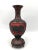 Mid-20th Century Vase in Cinnabar Lacquer in Red and Black Brass, China For Sale - Image 13 of 13