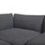Modern Jalis Corner Sofa in Grey Fabric from COR For Sale - Image 3 of 14
