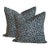 A Pair of Lauren Servati Textiles, Vera // Celestial Pillows, 22"x22" For Sale