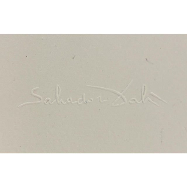 Salvador Dali "Surrealist Crutches" Etching, 1971 For Sale - Image 10 of 10