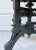 Black Antique Eastlake Pink Marble and Griffin Carved Rolling Table For Sale - Image 8 of 13