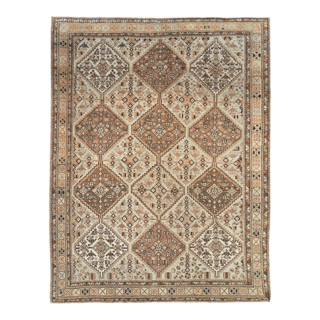 Galerie Shabab Collection Early 20th Century Persian Afshar Accent Rug For Sale