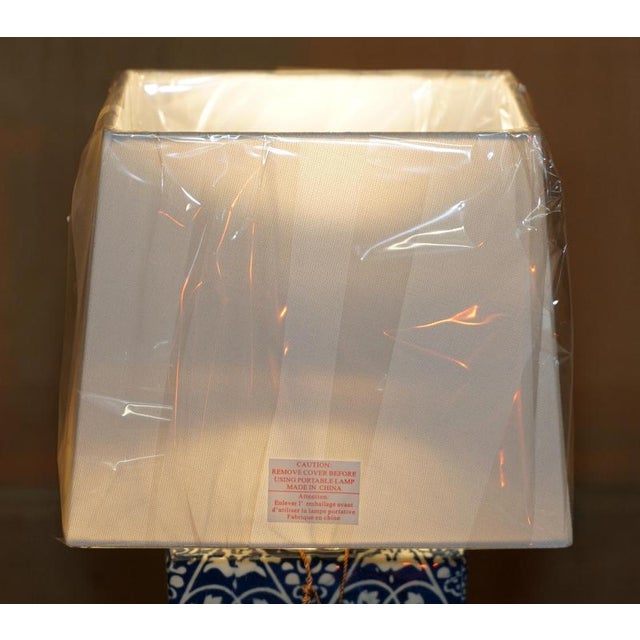 Blue Porcelain Cobalt Vineyard Table Lamp from Ralph Lauren For Sale - Image 8 of 16