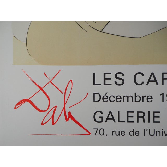 Salvador Dali, The Caprices of Goya, 1977, Lithographic Poster For Sale - Image 7 of 8