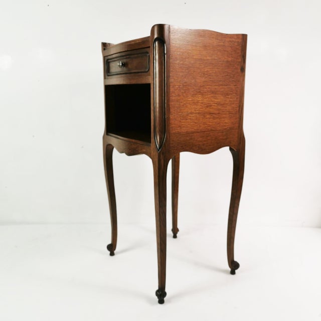 Louis XV Style Cabinet with Drawer, France, 1950s For Sale - Image 3 of 16