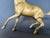 1970s Vintage Brass Horse Sculpture — Large Brass Running Stallion Statue (11" X 8") For Sale - Image 5 of 10