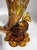 Brown Vintage Murano Amber Glass 'End of Day' Turkey Cornucopia Vase For Sale - Image 8 of 13