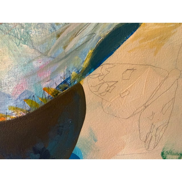 “Lobo Motion” a Wolf Painting by LWren Walraven For Sale - Image 11 of 12