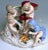 Ceramic Model 2495 Cherubs Figurines by Johan J. Kaouller for Meissen For Sale - Image 7 of 9