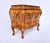 French Italian Mid-Century Oyster Burl Olive Commode With 2 Drawers For Sale - Image 3 of 11