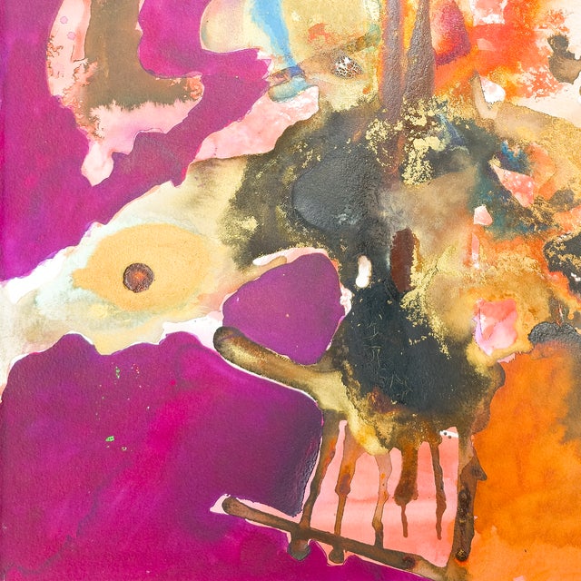 Purpureum Skull - Fran Bull, C. 1990s For Sale - Image 4 of 8