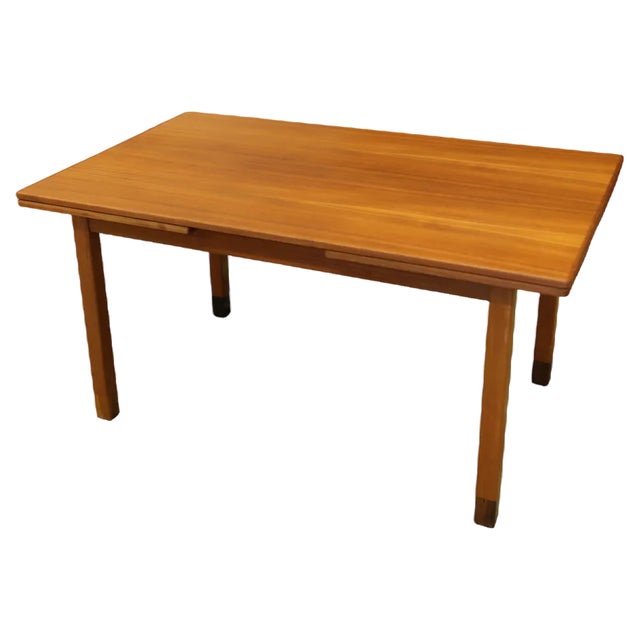 Danish Teak Dining Table from Omann Jun For Sale