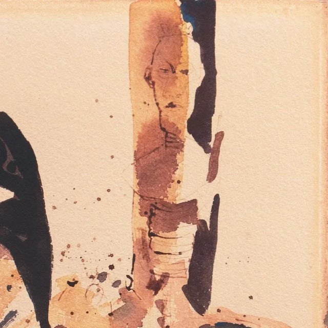 'Figures on Horseback' by Ben Abril, Los Angeles County Museum, Laguna Beach California For Sale - Image 4 of 10