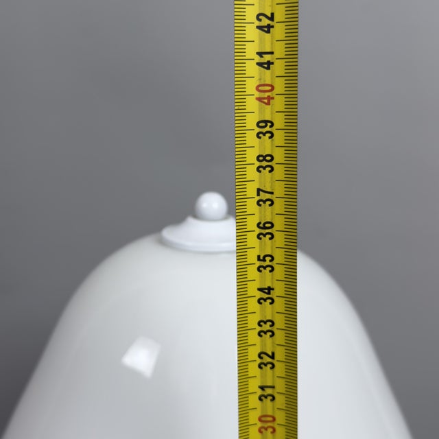 Mushroom Table Lamp in Murano Glass and White Metal, 1970s For Sale - Image 12 of 13