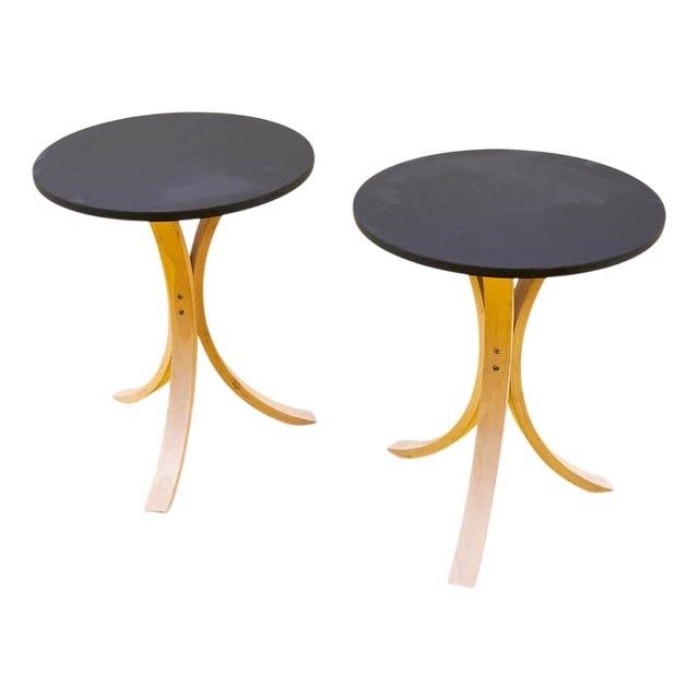 Wooden Coffee Tables, Set of 2 For Sale