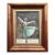 Framed Ballerina Painting Original Girl Woman Wall Decor by Valeriya Serova For Sale