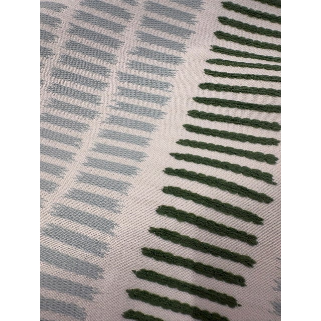 Thibaut Thibaut's Topsail Stripe Indoor / Outdoor Fabric - 2 Yard Piece For Sale - Image 4 of 4
