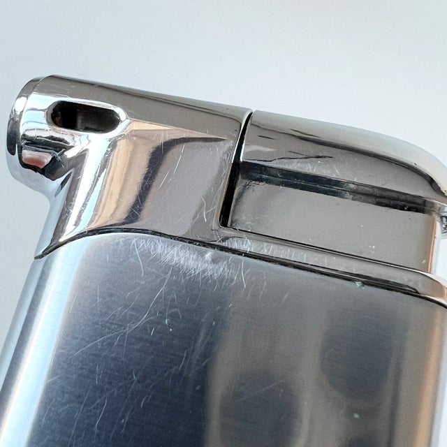 Vintage Chrome Butane Lighter with Box from Colibri, 1970s For Sale - Image 10 of 18