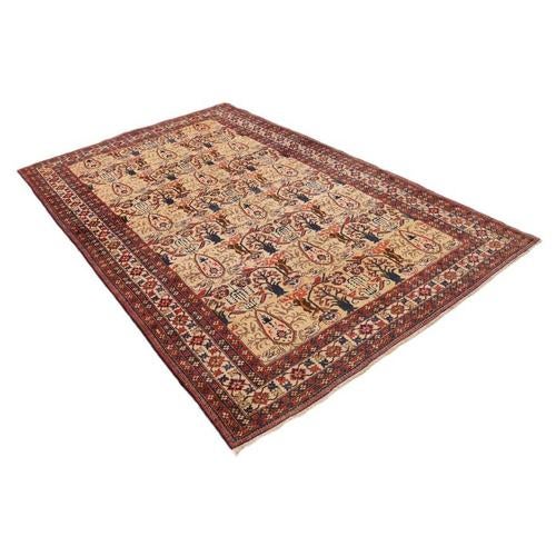 Middle Eastern Rug in Hand-Knotted Wool, Azerbaijan For Sale - Image 6 of 6